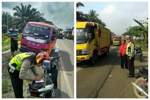 Sudah Puluhan Kendaraan Ditilang di Jalur Antri Lintas Duri-Pekanbaru, Didominasi Travel dan Mobil Pribadi