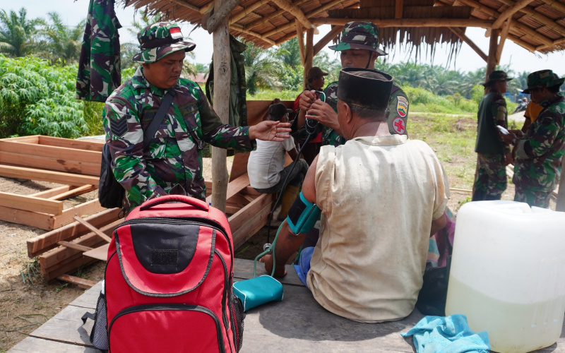 Seluruh Giat Satgas TMMD ke 177 Mencapai Kesuksesan