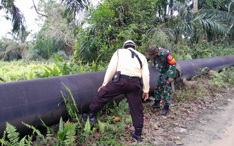 Rutinitas Koramil 01, Lakukan Patroli Pengamanan