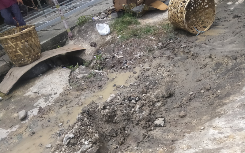 Warga Soroti Pekerjaan Galian Kabel Optik di Dumai, Dinilai Bahayakan Pengguna Jalan