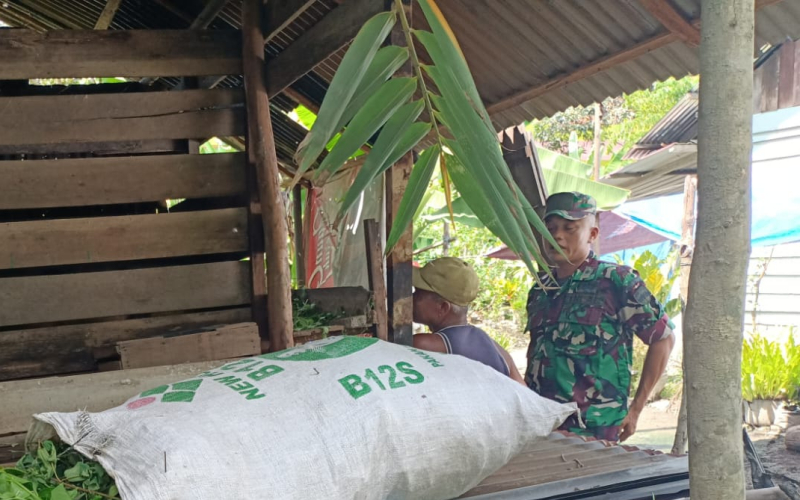 Babinsa Koramil 03 Edukasi di Peternakan, Soal Pencegahan Wabah