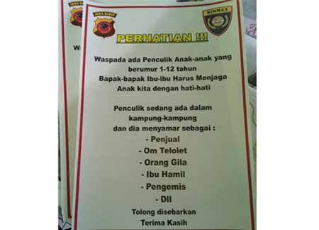 Warga Pekanbaru Mulai Khawatir Soal Isu Penculikan Anak 