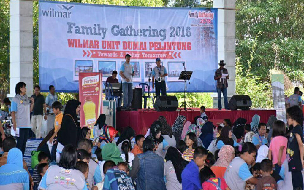Pererat Tali Silaturahmi, Wilmar Unit Dumai Pelintung Gelar Family Gathering