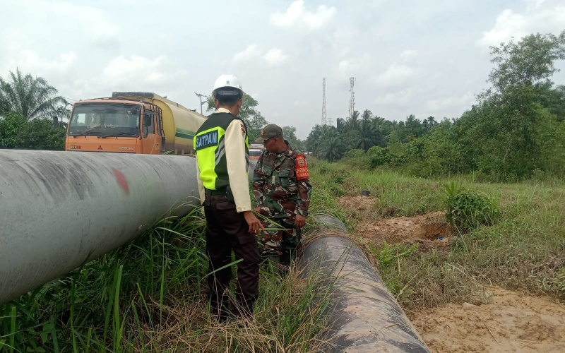 Penguatan Binter oleh Babinsa Koramil 01 Dumai