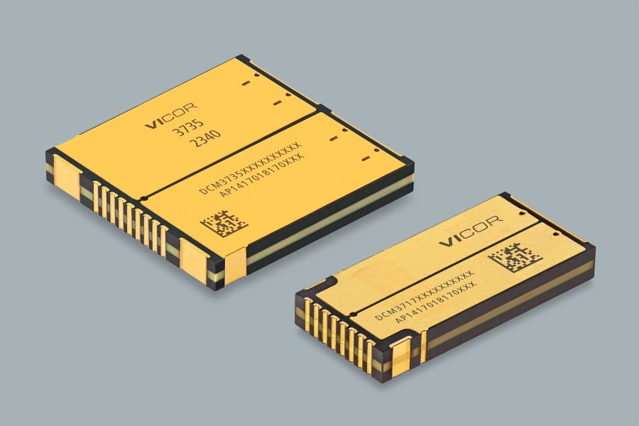 Vicor Releases a DCM™ Family of Regulated 48V to 12V DC-DC Converters