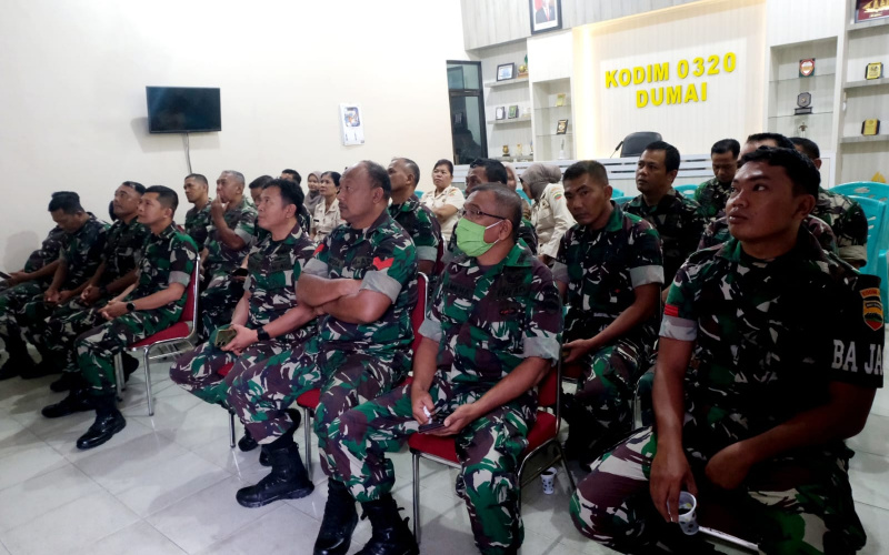 Tingkatkan Rasa Nasionalisme, Kodim Dumai Gelar Nobar  Film The East