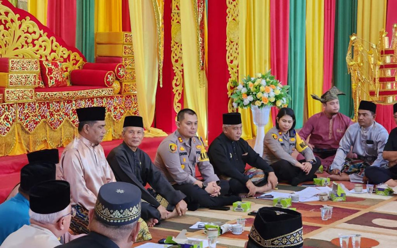 Kapolres Dumai AKBP Dhovan Dengar Keluhan Masyarakat