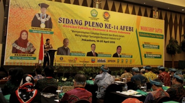 Pemprov Riau Dukung Program AFEBI Dalam Pengembangan Revolusi Industri 4.0
