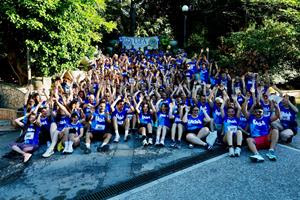 Healthy Campus in action as d’Annunzio University turns out in force for Chieti Night Run