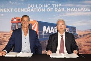 Martinus launches new haulage service and announces locomotive partnership with CRRC Ziyang