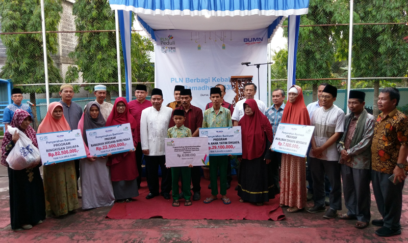 Meriahkan Ramadhan, PLN Berbagi Kebahagiaan di Kota Dumai