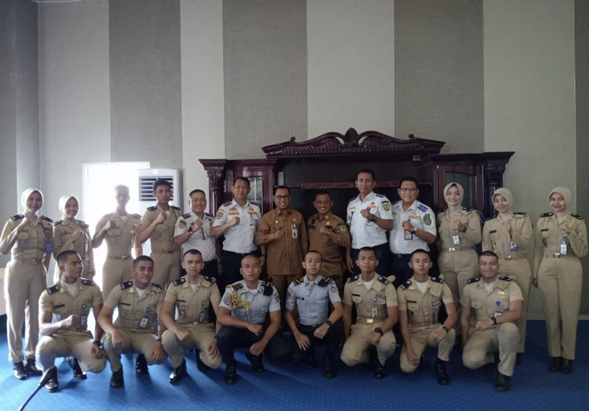 Sekda Rohil Terima Kunjungan Taruna PTDI-STTD Pasca Manjalani Idul fitri 1446 H