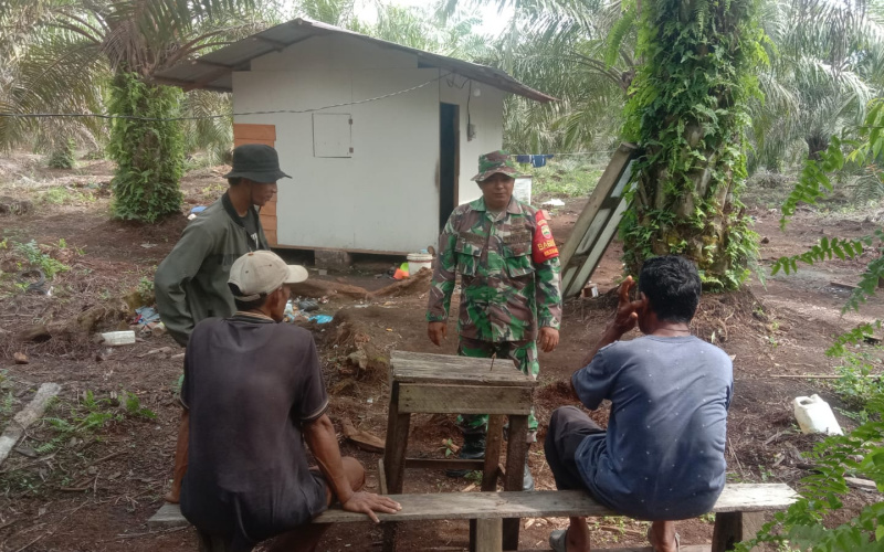 Serda Cerzakatno Patroli dan Sosialisasi Bahaya Karlahut