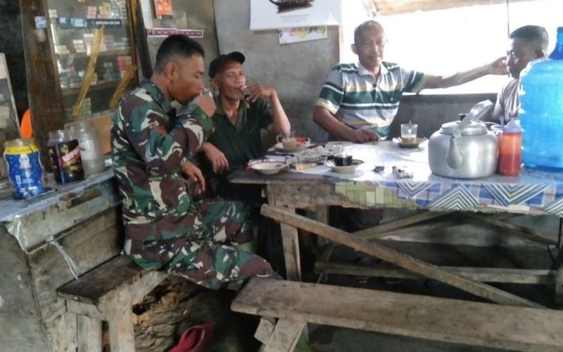 Demi Meningkatkan Partisipasi Masyarakat, ini yang Dilakukan Babinsa Koramil 03