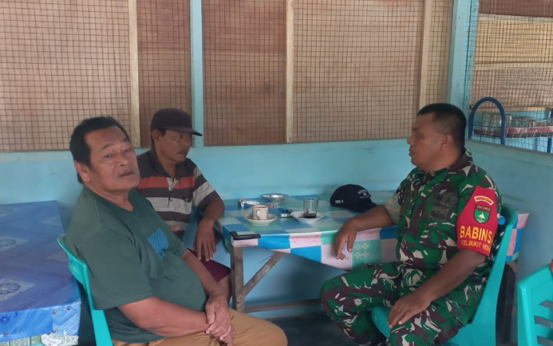 Koramil 02 Bersama PHR Gencarkan Patroli Pengamanan Jalur Pipa Minyak