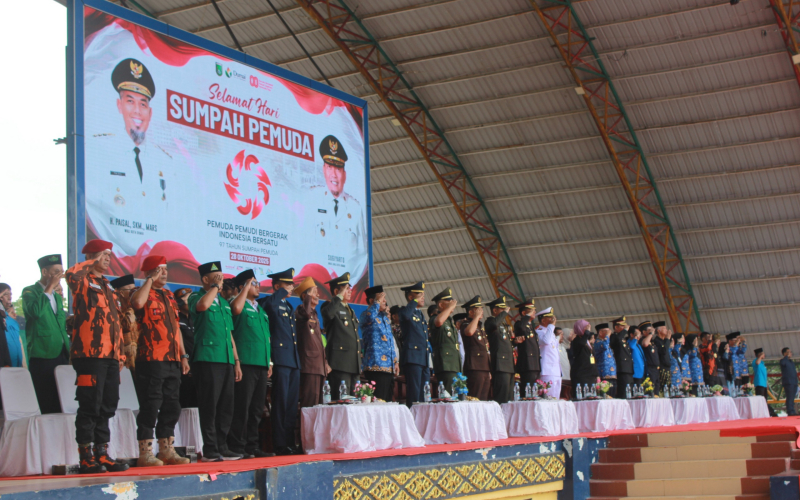 Kodim Dumai Hadiri Upacara Peringatan Hari Sumpah Pemuda ke-97 Tahun 2025