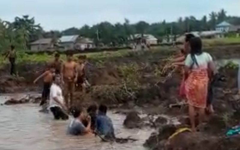 Gadis Remaja Tewas Tenggelam di Kolam Perumahan Samudera DLima Regency