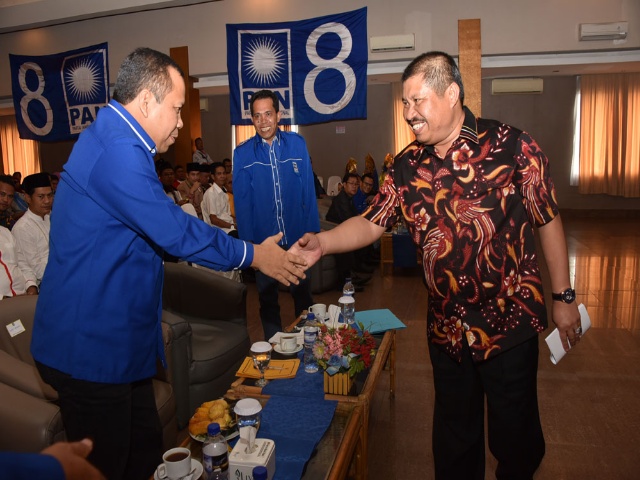 Harapan Bupati Amril Saat Menghadiri Pelantikan Pengurus DPC dan DPRT PAN Kabupaten Bengkalis di Duri