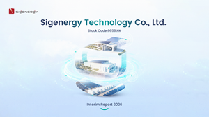 Sigenergy Delivers Strong H1 2026 Performance as AI-Driven Energy Innovation Powers Global Growth