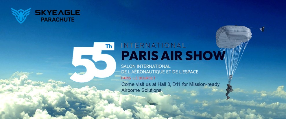 SkyEagle to Showcase Mission-Ready Parachutes at Paris Air Show 2025