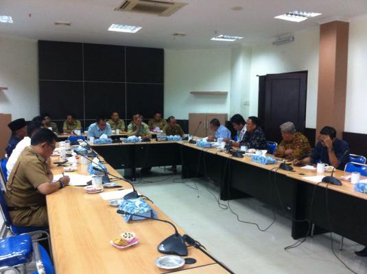 Komisi II Terima Kunjungan Anggota DPRD Batang Hari