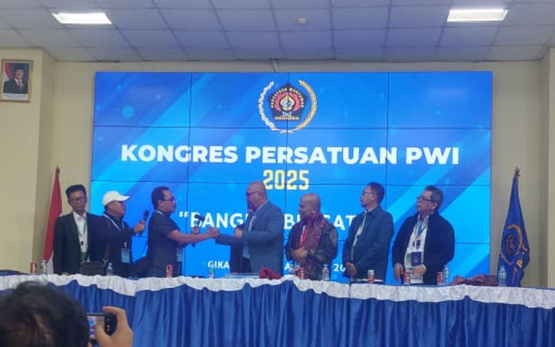 Akhmad Munir Terpilih Ketua Umum PWI Pusat Periode 2025–2030, Tiga Formatur Disepakati