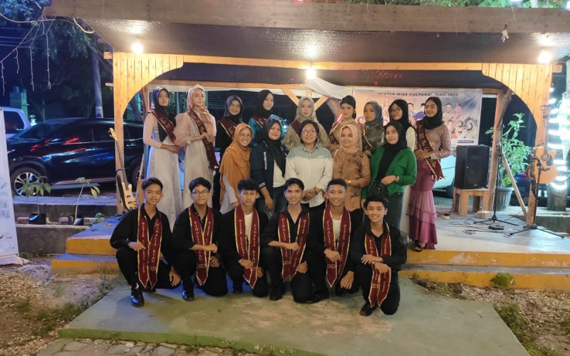 Finalis Mister Miss Cultural Riau 2023 Silaturahmi dengan Media Partner