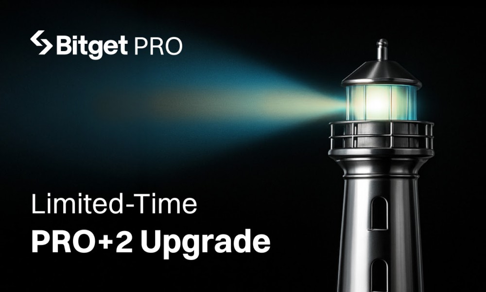Bitget PRO Program Launches Limited-Time PRO+2 Upgrade to Supercharge High-Volume and Institutional Traders
