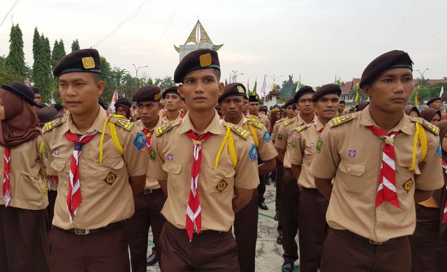 Satu-Satunya di Riau, Pramuka Lapas Pekanbaru Torehkan Prestasi di Tingkat Nasional