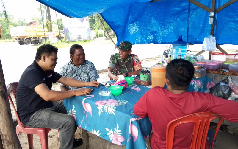 Babinsa Kelurahan Bukit Batrem Giat Komsos, Ini Penjelasannya