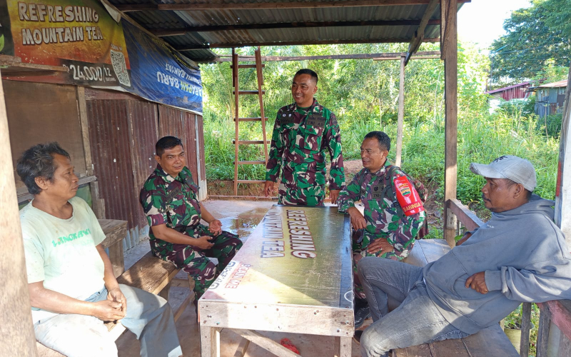 Babinsa Bukit Kapur Dorong Produktivitas Petani Lewat Pendampingan