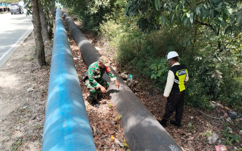 Serka Suandi Ajak Warga Bukit Batrem Jaga Keamanan Jalur Pipa Pertamina Hulu Rokan