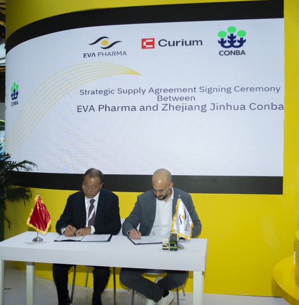 EVA Pharma and Zhejiang Jinhua CONBA Bio-Pharm Sign Strategic Supply Agreement