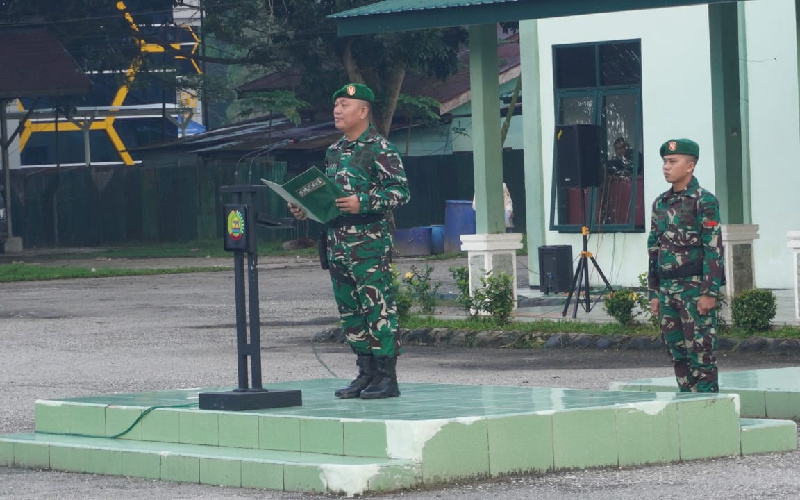 Pgs Dandim Dumai Sampaikan Pesan Komitmen Pelayanan Terbaik untuk Masyarakat