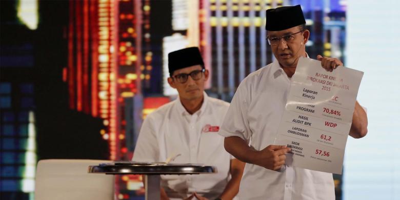 Anies Sebut Ahok-Jarot Urus KJP Saja Tidak Beres Apalagi Jakarta
