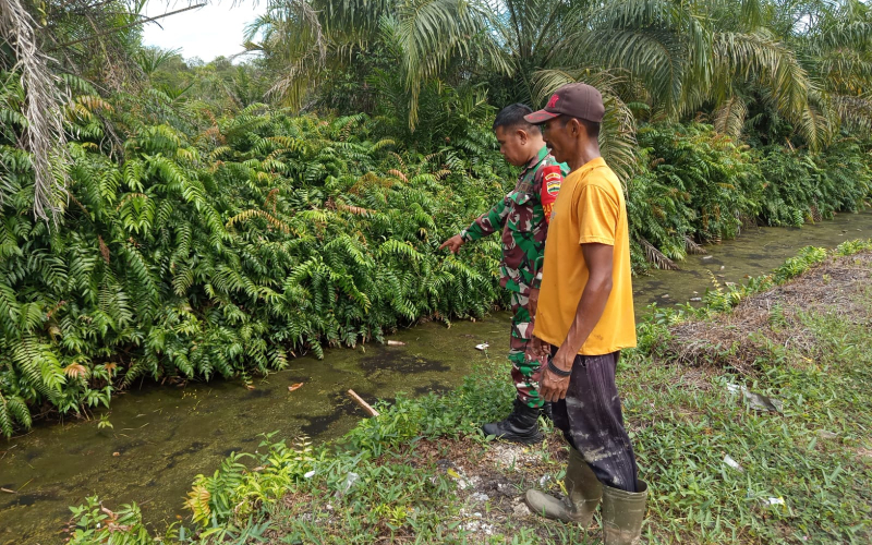 Patroli Babinsa Purnama: Alhamdulillah Tidak Ditemukan Titik Api