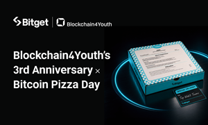 Bitget Celebrates Blockchain4Youth’s 3rd Anniversary with Bitcoin Pizza Day Resume Delivery Campaign