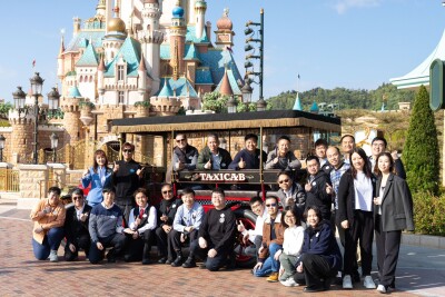 Hong Kong Disneyland Resort Celebrates Earth Month by Transforming Main Street Taxi