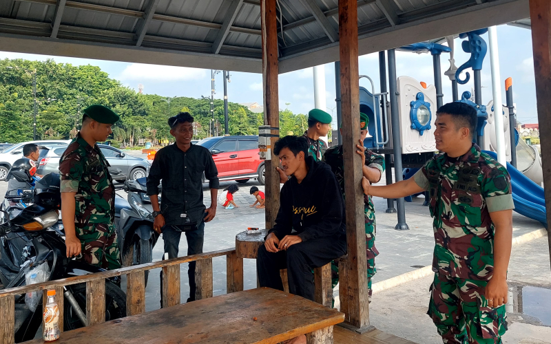 Kodim 0320 Dumai Patroli Sinergitas Bersama Komduk, Rangka Penguatan Binter