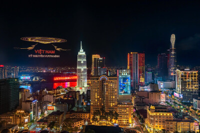 Vietnam sets world record with dazzling drone show featuring 10,500 drones