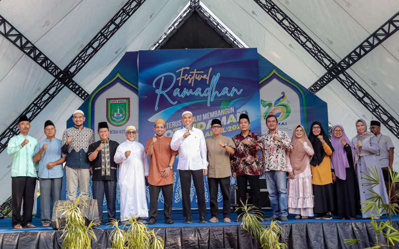 Gebyar Festival Ramadhan 2024 Resmi Digelar, Ini Pesan Wali Kota H Paisal Kepada Generasi Muda