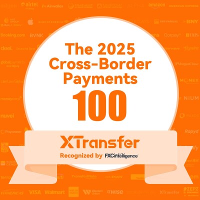 XTransfer Masuk Daftar 100 Perusahaan Pembayaran Lintas Negara Terbaik Tahun 2025 Versi FXC Intelligence
