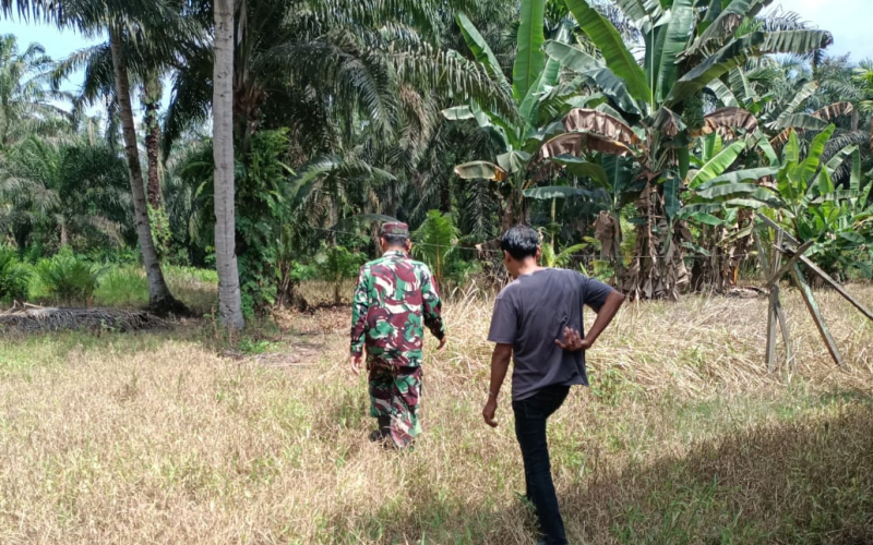 Peltu Edeng Ajak Warga Stop Bakar Lahan