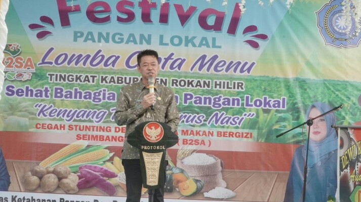 Bupati Rohil Buka Festival Pangan Lokal