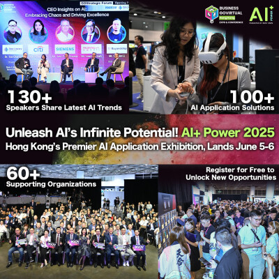 AI+ Power 2025, Hong Kong’s Premier AI Application Exhibition, Lands June 5-6 2 635987 Eng ver 3 jpg