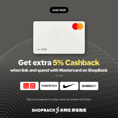 ShopBack and Mastercard Partner to Deliver Exclusive Cashback Rewards for Hong Kong Online Shoppers