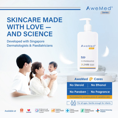 AweMed® Sponsori Eczema Family Day 2025 untuk Mendukung Komunitas Kulit Sensitif di Singapura