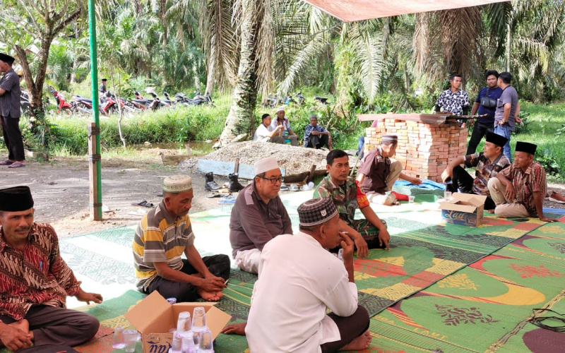 Koramil 03 Sei Sembilan Giat Komunikasi Sosial, Masyarakat Apresiasi TNI