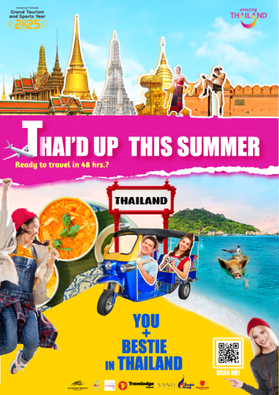 Mulailah Perjalanan Impian: ‘Thai’d Up This Summer’ bersama Amazing Thailand 2025