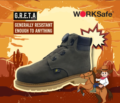SafetySam Unveils WORKSafe Greta Safety Boot